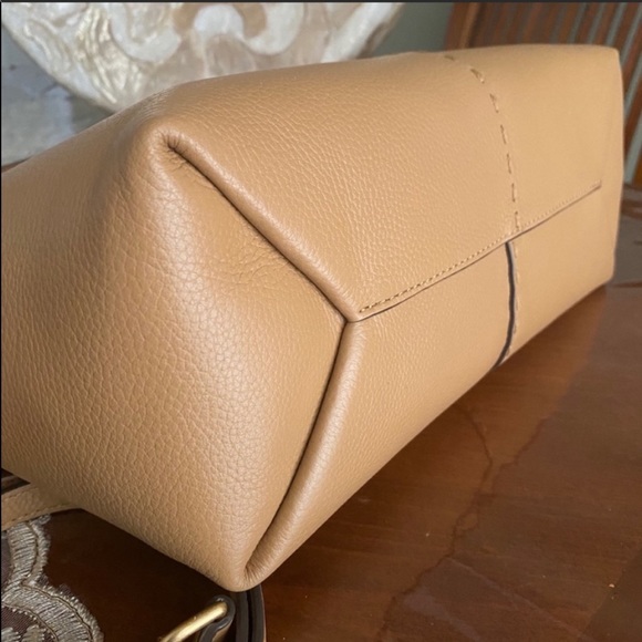 Tory Burch leather satchel - Picture 5 of 14